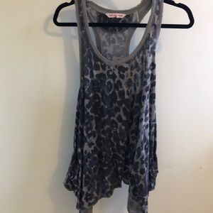 Rebecca Taylor faded leopard print tank size M